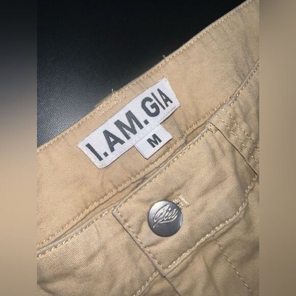 I.AM.GIA Jodi Cargo Pants In Tan Size Medium EUC - Picture 9 of 14